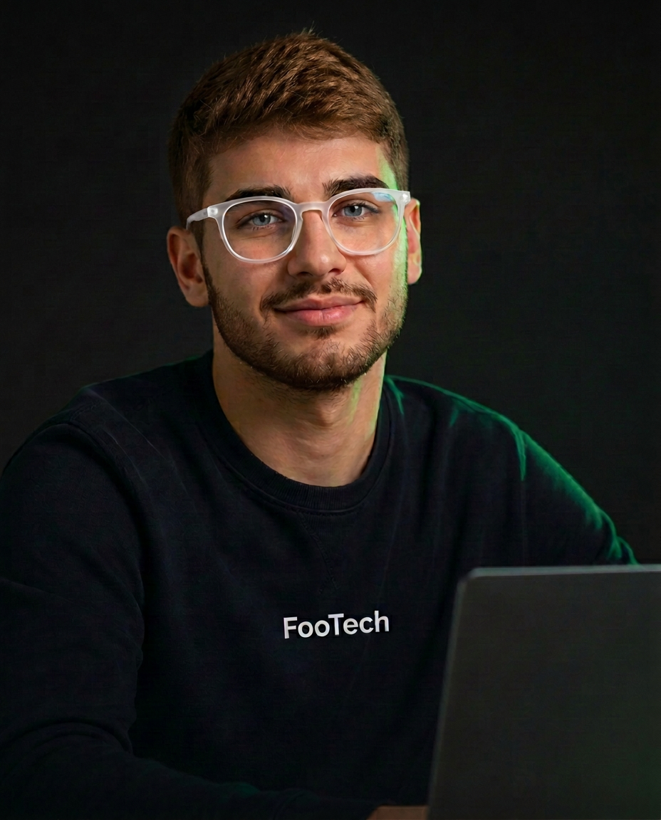 Ritratto di Mattia, web developer per società calcistiche